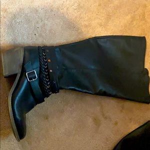 Black boots- Wide Calf